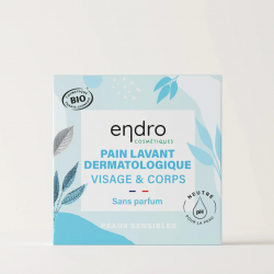 Pain lavant dermatologique